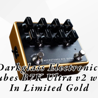 Darkglass Electronics Microtubes B7K Ultra v2 with Aux In Limited
