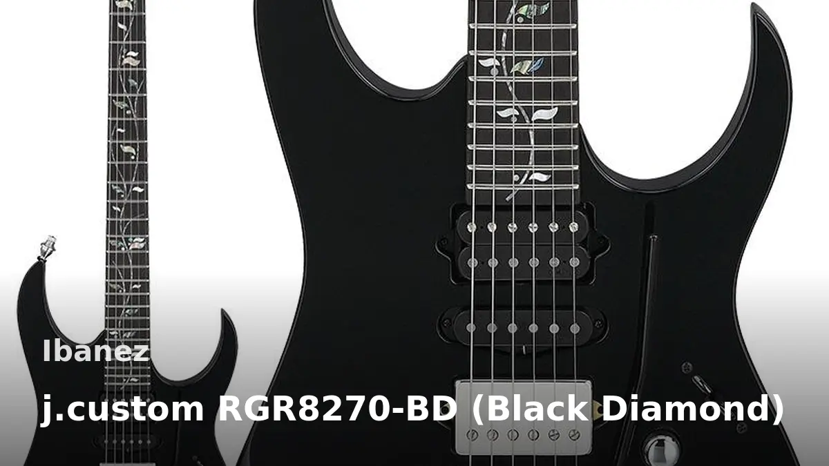 Ibanez j.custom RGR8270-BD (Black Diamond)
